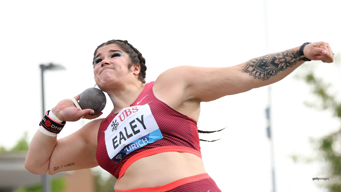 Team USA Shot Put Champ Chase Ealey Keeps Looking Forward, Throwing Far